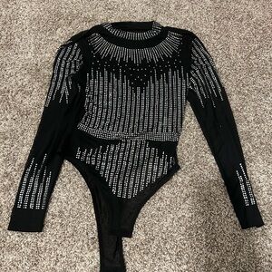Super cute glitter top for concerts or any sort of dressing up